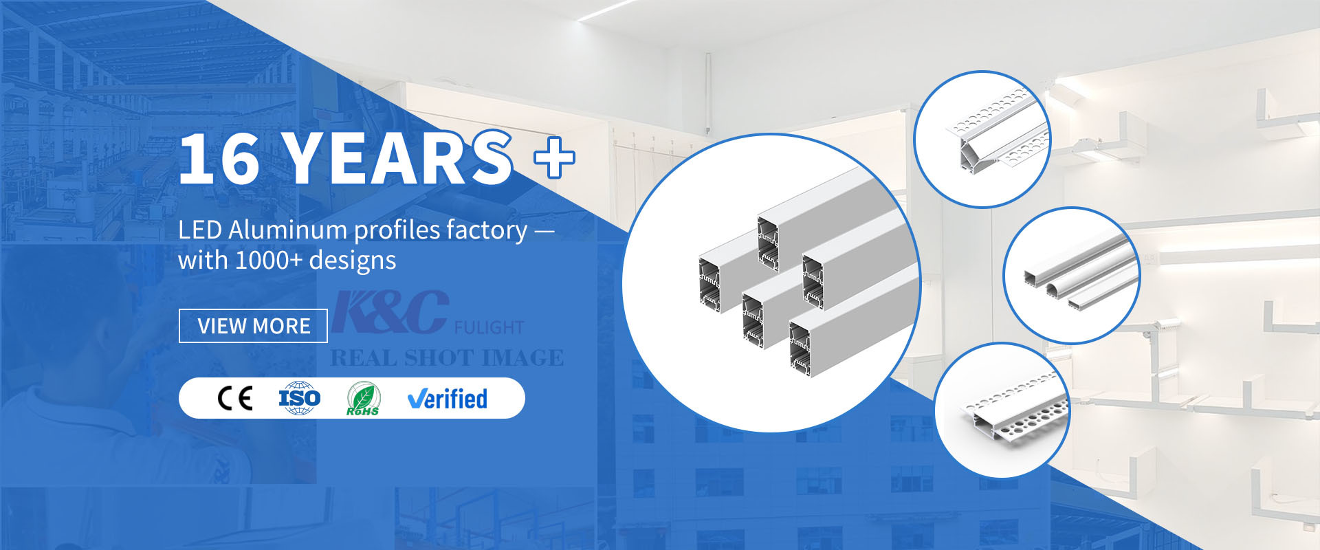 Quality LED Strip Aluminium Profile factory