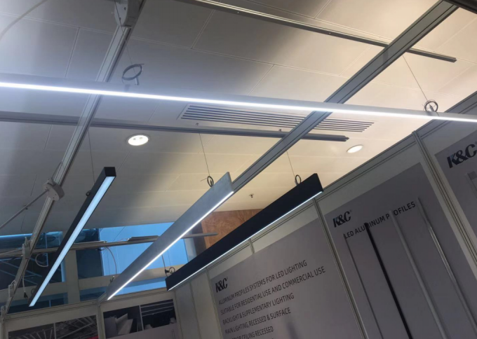 Led aluminum profile W35*H35mm with PC diffuser for LED Strip Aluminium ...
