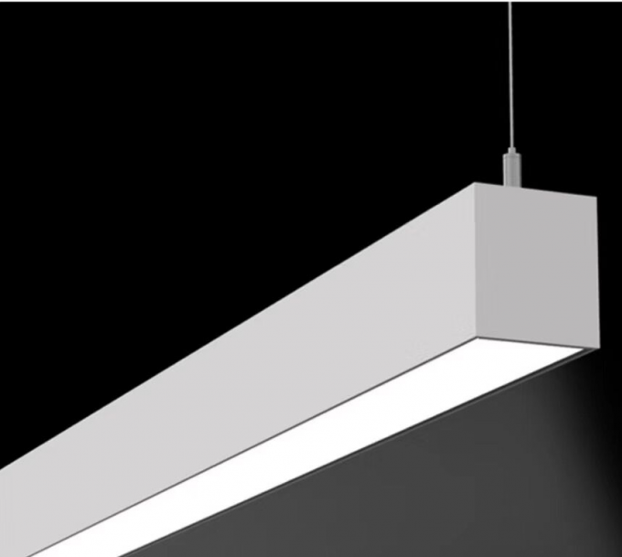 Aluminum LED Profile Recessed Width35*High35mm with UGR diffuser