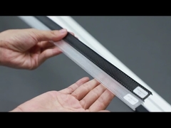 LED Strip Aluminum Profile with PC/PMMA clear/semi-clear/black/diffuser cover