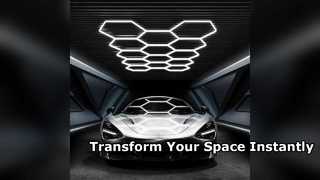 Upgrade Your Space with LED Hexagon Wall Lights