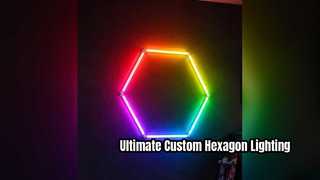 Upgrade Your Space with RGB Hexagon LED Lights