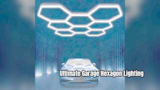 Upgrade Your Garage With Hexagon LED Modular Lighting