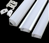 LED Corner Aluminium Profile Lights Cabinet Lamp Led Strip Light Channel Aluminium Extrusion Housing Channel