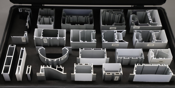 LED Aluminium Extrusion Profiles Accessories Profil Sample Box Channel Extruded PC Lens Diffuser For Led Strip Light