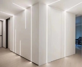 LED Plasterboard Profile Aluminum Recessed Drywall Plaster Gypsum LED Light Strips Aluminium Channel With PC Cover