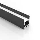 LED Strip Aluminium Profile Suspending Pendant Linear Light Led Strip Alu Channel Extrusion With PC Diffuser