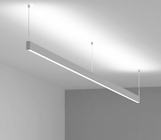 Suspended LED Aluminium Profile Super Bar Light Housing U Shape Surface Mounted Aluminum Extruded Linear Channel