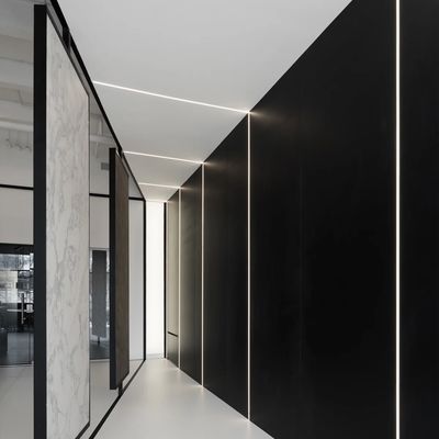Good price Led Profile For Ceiling Light Bar Lighting Black Strips Channel Recessed Drywall Plaster Gypsum3 T5 Aluminum online