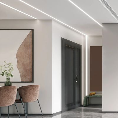 Ceiling Lighting Strips Led Plasterboard Profile Recessed Drywall Gypsum Aluminum Channel