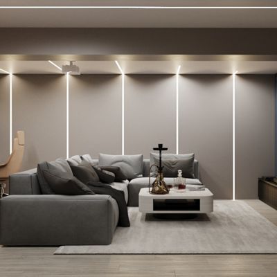 Good price Anodized Wall Recessed LED Plasterboard Profile for gypsum wall drywall online