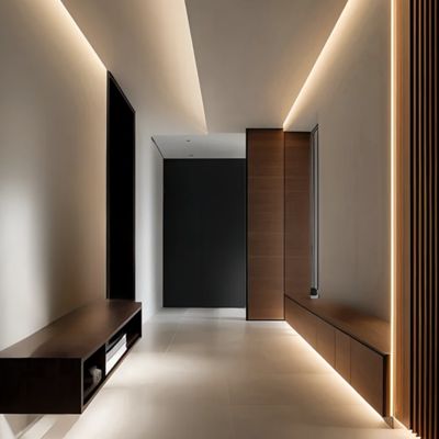 Good price W18 H18mm 90 Degrees LED Aluminium Corner 6063 With PC Diffuser online