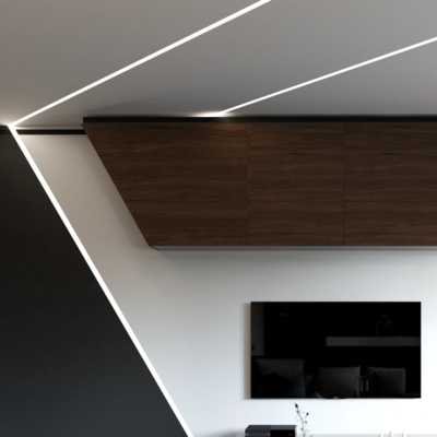 Good price Led aluminum channel with PC diffuser fot Recessed linear lighting online