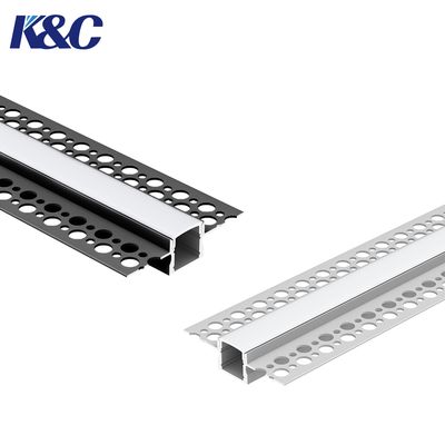 Good price LED Strip Aluminum Profile Recessed Installation with Optimized Heat Dissipation online