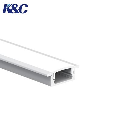 Good price K16 LED Aluminum Profile 17.0x8.8mm with Embedded Decorative Edge online