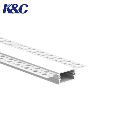 Good price 6063 Aluminum LED Profile W64.0 × H14.0mm with PCB Width up to 11.0mm for Recessed LED Strip Channel online