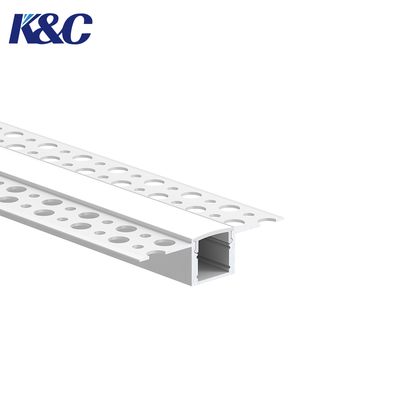 Good price 3M Recessed Aluminum LED Profile with W57.0 × H14.5mm Size and PCB Width up to 12.0mm for Flush Mounting online