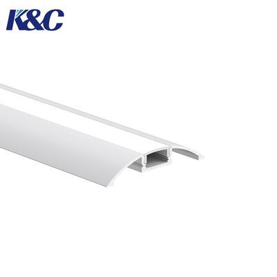 Good price K18 LED Strip Aluminium Profile with W56.8*H11.2mm Size and 6063-T5 Aluminum Alloy for Surface Mount Lighting online