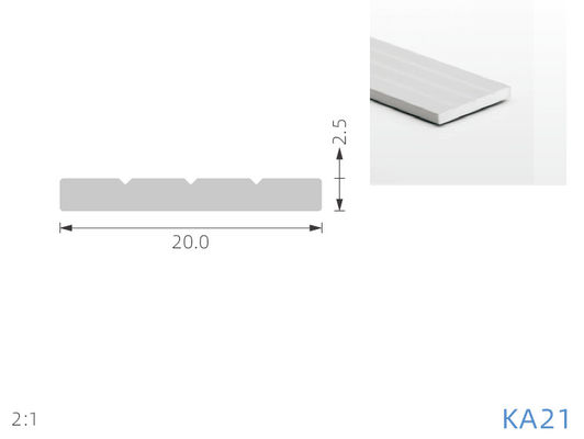 6063 Alloy Led Strip Aluminum Channel Pmma Pc Anodized LED Aluminum Profile