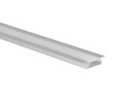 Anodized Aluminium Extrusion For Led Strip aluminum profile with PC cover