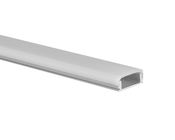 LED Strip Aluminium Profile with flat PC cover arch diffuser for surface mounting