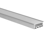 PC Diffuser Ip45 Recessed Led Aluminum Channel 6063 T5 For Linear Lighting