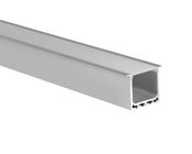 Width33.8mm High25.8mm Led Aluminium Profiles For recessed linear lighting with PC diffuser