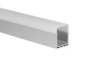 Aluminum Led Profile Channel with different PC cover for surface mounting Width26.7mm