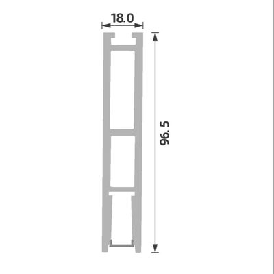 Led strip aluminum profile Home Lighting width10mm Suspended LED Aluminium Profile