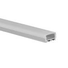W16.6*H7mm Led Aluminium Profile For linear Lighting with PC diffuser