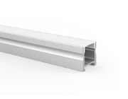 Surfaced mounted led aluminum profile Recessed Strip Light Channel with PC diffuser cover