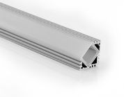 90 Degrees 2.5m 3m IP65 Triangle Frosted LED Channel for corner led aluminum profile