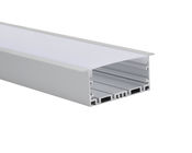 PMMA PC Recessed Aluminium Led Channel H35mm 6063 T5 For Linear Lighting