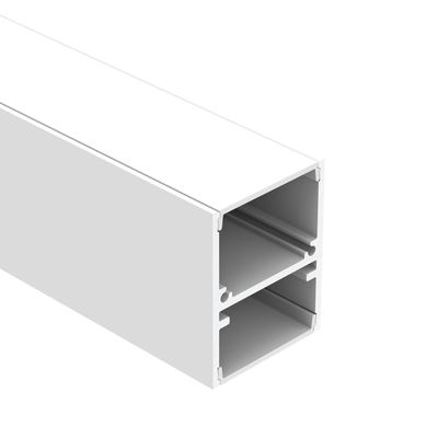 IP20 Suspended Led Strip Aluminum Profile 6063 T5 100lm/W For Up Down Light