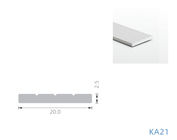 Frosted PC Led Aluminium Profile Sandblasting Oxidation 6063 T5 3m Tape