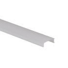 RoHS IP45 Sandblasting LED Plasterboard Profile PC PMMA Recessed Led Strip Profile