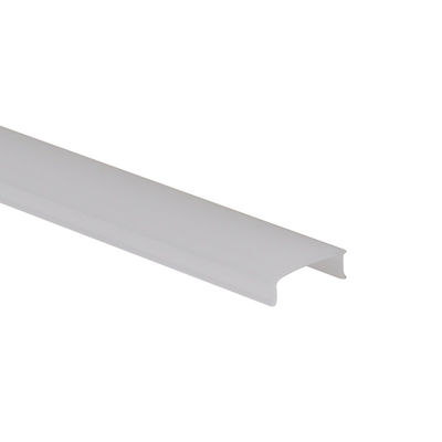 H49mm ROSH Extruded Aluminum LED Profile Sandblasting 6063 T5