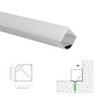 6063 T5 Corner Aluminum Profile  20mm LED For House k39