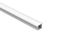 PMMA Decorative Recessed Aluminum LED Profile W16.9mm Sandblasting
