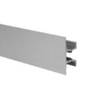 Anodized Wall LED Profiles Extruded 10mm Width With Acrylic Diffuser IP44