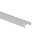 Anodized Wall LED Profiles Extruded 10mm Width With Acrylic Diffuser IP44