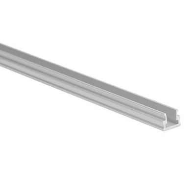 H7.5mm Recessed Led Channel Profile Square Sandblasting 6063 T5