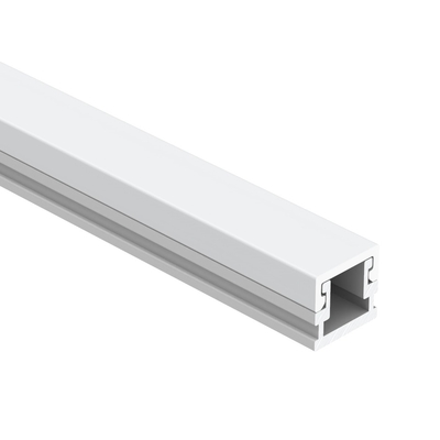 H7.5mm Recessed Led Channel Profile Square Sandblasting 6063 T5