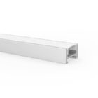 Flat Shape LED Strip Aluminium Profile  Extrusion Heatsink Case