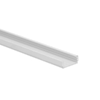 6061 6063 Black LED Strip Aluminium Profile Housing Clear cover