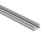 6063 T5 LED Strip Aluminium Profile With Clear Cover Housing Channel