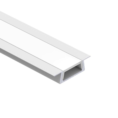 Grade 6000 Series Recessed Aluminum LED Profile Sandblasting 6063 T5