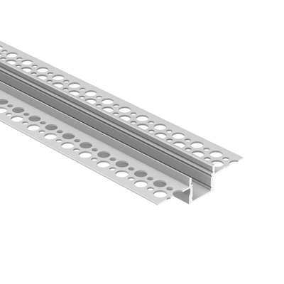 ROHS LED Plasterboard Profile Extrusion Housing For Ceiling Lighting