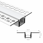 LED Aluminum Profile For Led Strip Light Ceiling Plaster Gypsum Channel Drywall