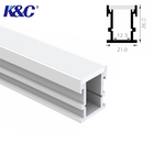 6063 T5 Aluminum Profile Extrusion Channel 2.5m Length For Floor Lighting